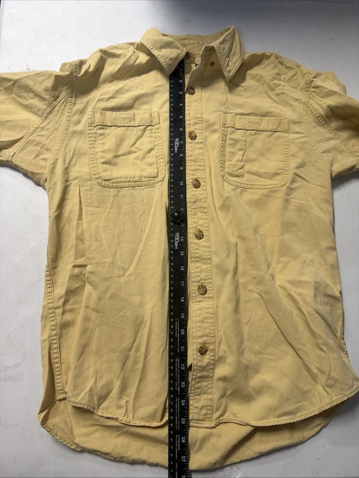 Camisa manga corta con botones Duluth Trading Co. talla mediana Foto 4 de 4