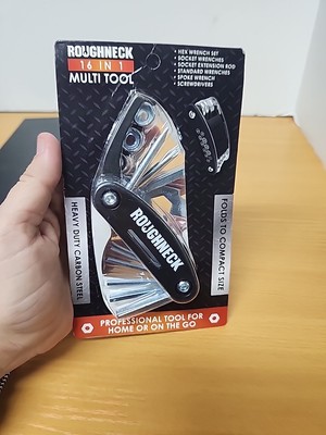 New in Package Roughneck 16-in-1 Metric MultiTool Multi Professional Tool!!