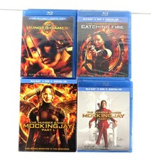The Hunger Games: Complete 4-Film Collection Blu Ray DVD Brand New Sealed Read