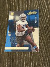 2017 Panini Absolute Rookies /499 #152 JARRAD DAVIS Detroit Lions Rookie Card RC. rookie card picture