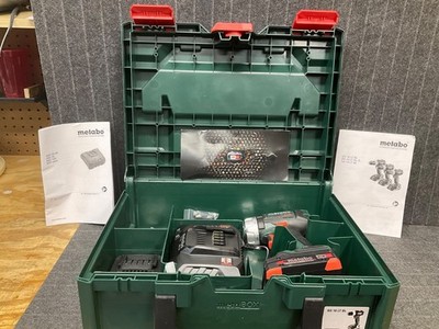 NEW Metabo 18V BS 18 LT BL 2.0 Brushless Cordless Hammer Drill 2.0Ah Kit New!