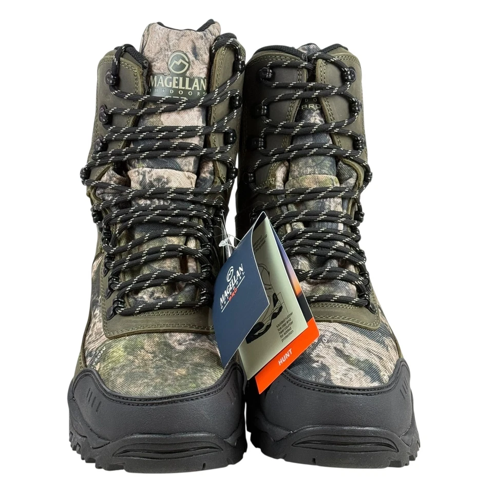 Magellan Outdoors Men's 11.5 Pro Hunt Offroad II Waterproof Hunting Boots Camo - Image 3 of 4