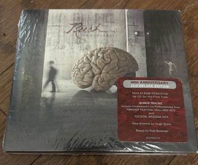 Hemispheres (40th Anniversary Deluxe Edition) by Rush (2CD, 2018) New Sealed