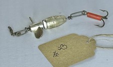 Vintage D.A.M. TURBLER METAL REVOLVING FISHING LURE OLD FISHING LURE
