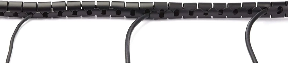 StarTech.com 2.5m (8.2ft) Cable Management Sleeve - Spiral - 1" (25mm) Diameter  - Bild 4 von 4