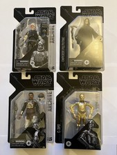 Star Wars Black Series Archive Action Figure Wave 4 Lando C-3PO Emperor Dengar