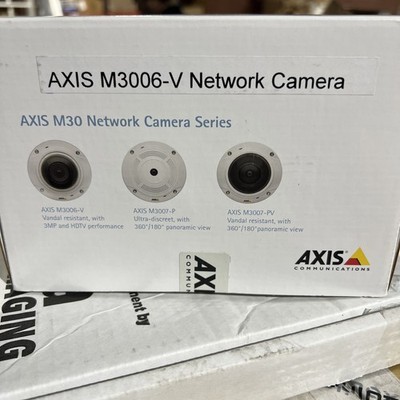 New Axis M3006-V 3M megapixel IP Micro Mini Dome Network Security Camera