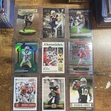 New Orleans Saints Card Lot, Rookies, Inserts - Olave, Thomas and Cooks