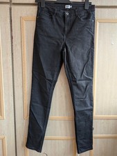 Kin size 10 black skinny jeans, good condition