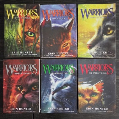 Warriors The Prophecy Begins 1-6 Complete Book Series Set by Erin Hunter Books