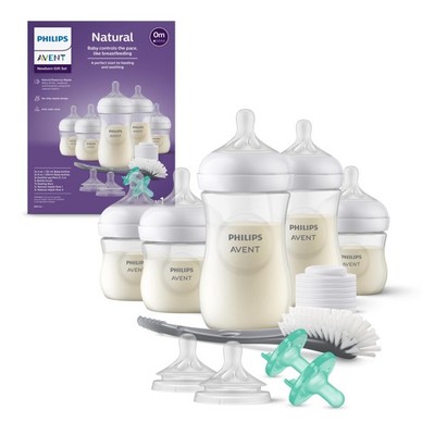 Philips AVENT Natural Baby Bottle with Natural Response Nipple, Newborn Baby
