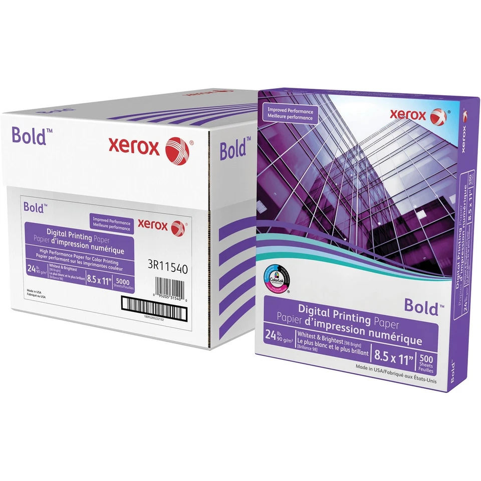 Xerox Color Xpressions+ Copy Paper - Letter - 8.50" X 11" - 24 Lb - Smooth - 98 - Image 2 of 4