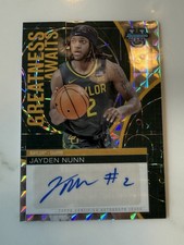 2024-25 Bowman University Best Greatness Awaits Autographs Jayden Nunn