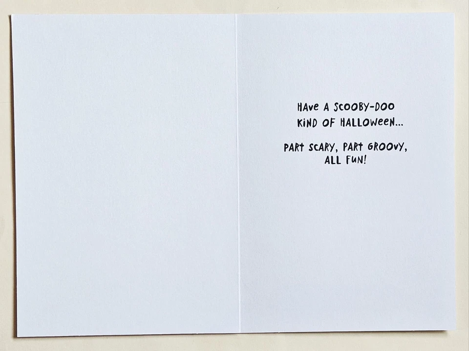 Поздравительная открытка Happy Halloween / Scooby-Doo / (+ конверт 7x5») - Изображение 2 из 4