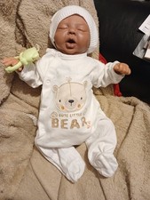 Ethnic Reborn Baby, Approx 18"