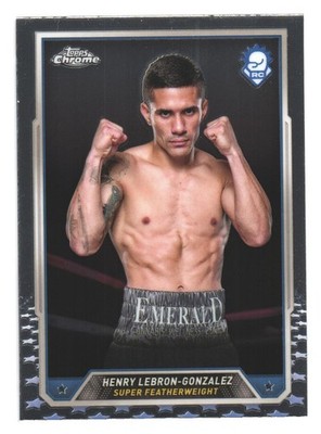 2024 Topps Chrome Boxing Boxen Henry Lebron-Gonzalez RC
