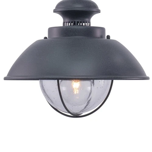 Vaxcel Lighting OD21506 Harwich 1 Light Outdoor Pendant - Grey - Picture 2 of 12