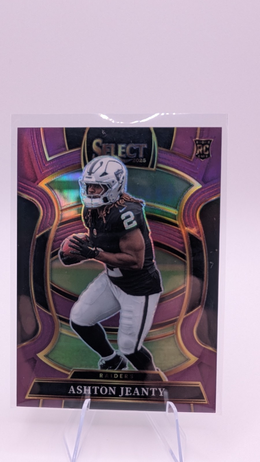 2025 Panini Select - Concourse Ashton Jeanty #4 Purple Prizm /75 (RC)