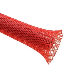 FLEXO PET PTN0.50RD 1/2" INCH EXPANDABLE BRAIDED SLEEVING 500' REEL NEW/UNUSED