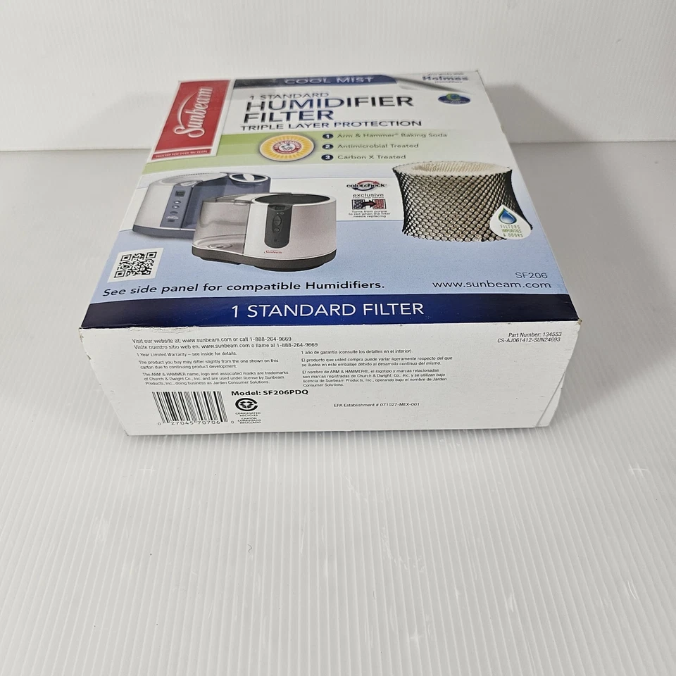 New Sunbeam Cool Mist Humidifier Filter FILTER ONLY - Image 3 of 4