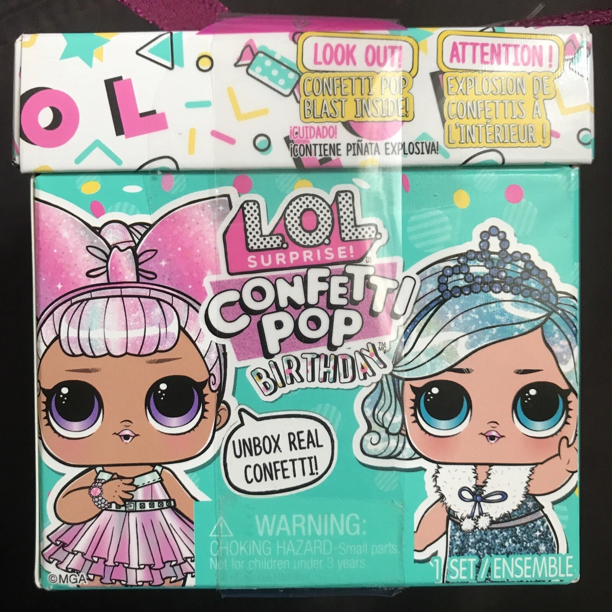 L.O.L. L.O.L. Surprise Confetti Pop Birthday NEW SEALED