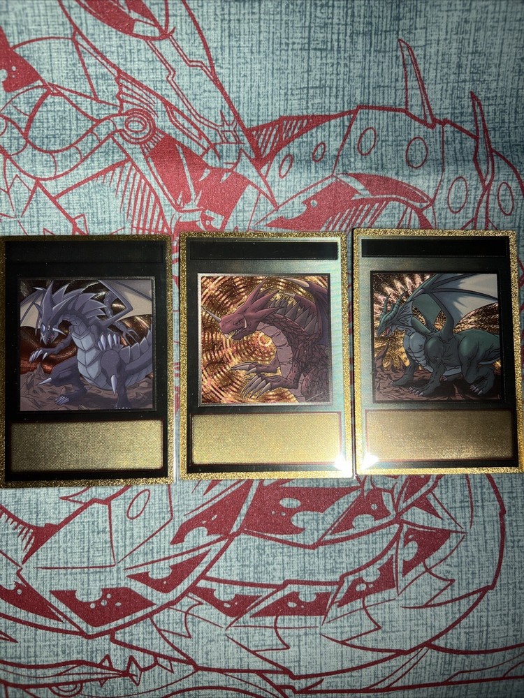 Yugioh Leviathan Dragons Set GOLD ULTIMATE Waifu Card Girl Holo Anime YCS WC