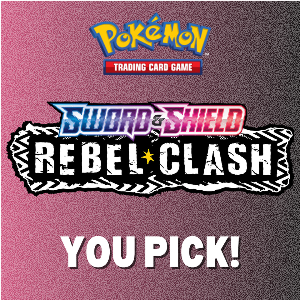 Pokemon Rebel Clash Sword & Shield Singles NEAR MINT Single Cards NM You Pick