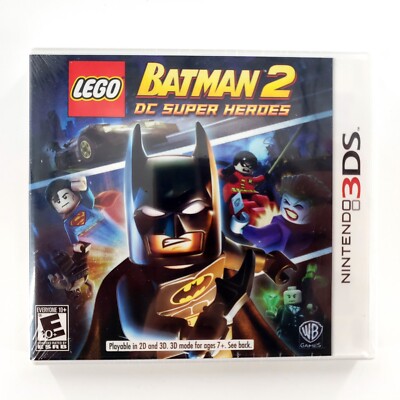 LEGO Batman 2: DC Super Heroes (Nintendo 3DS, 2012) Brand New Sealed