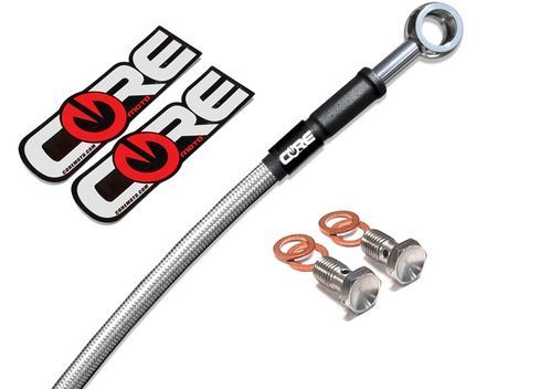 SUZUKI GSXR1000 2001-2002 FRONT AND REAR BRAKE LINE KIT (3 LINES) COREMOTO - Picture 7 of 13