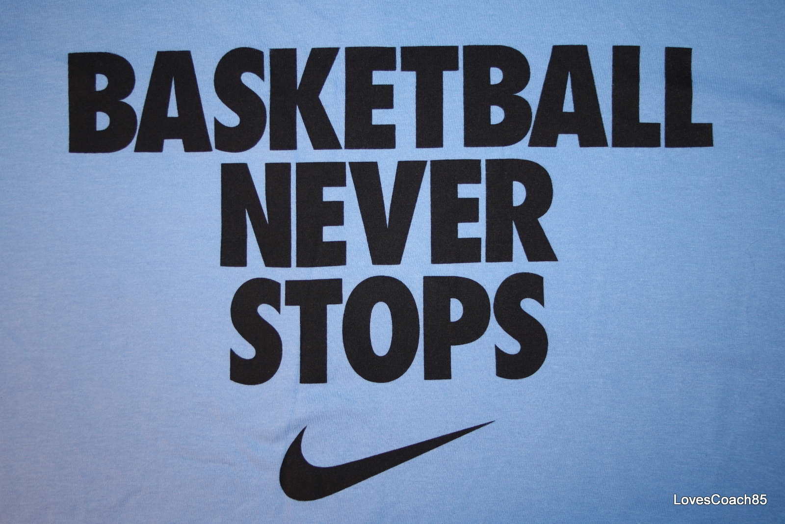 nike basketball never stops