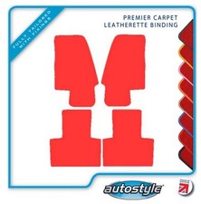 Fits Lotus Excel 1982-1992 Premier RED tailored car mats
