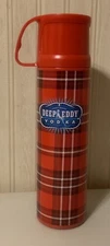 Deep Eddy Vodka Red Plaid 16 Ounce Thermos