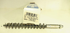 { NEW Male SCHAEFER Flue & Condenser Brush 9/16"" Dia. Stainless Single Spiral