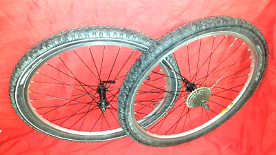 RADSATZ SPECIALIZED 26 MTB RÄDER REIFEN NABEN KOMPLETT 90s RETRO KULT hardrock