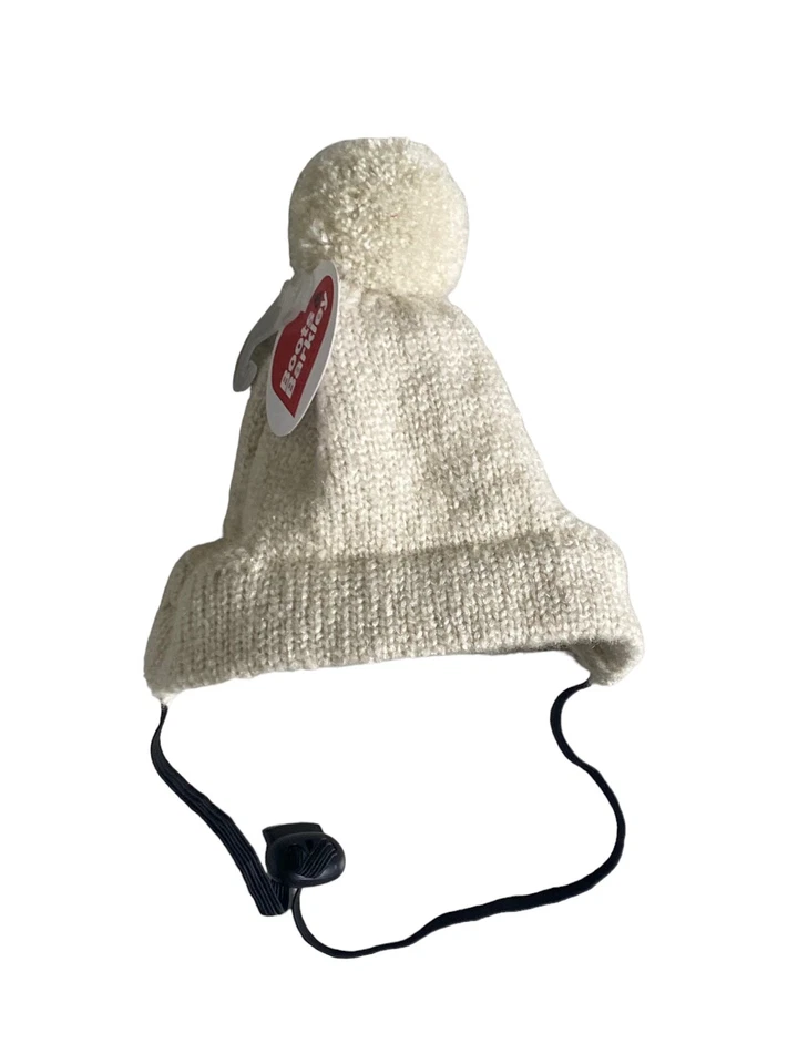 Gorro tejido Boots & Barkley perro medias sombrero elige tu talla - crema - Foto 3 de 4