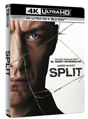SPLIT BLU-RAY 4K ULTRA HD+BLU-RAY THRILLER