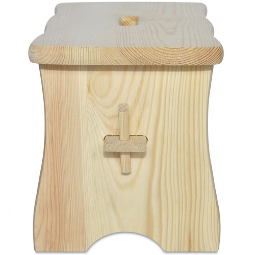 Creative Deco Holz Hocker | 39 x 18 x 21 cm | Tritthocker Holzbank | 5 Farben - Bild 5 von 35