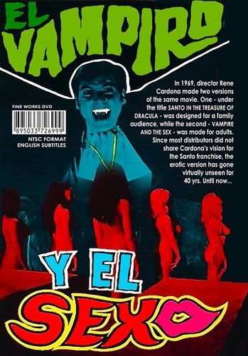 EL VAMPIRO Y EL SEXO (1969) SANTO in Rare Erotic Dracula Tale English Sub & Dub - Imagen 2 de 2