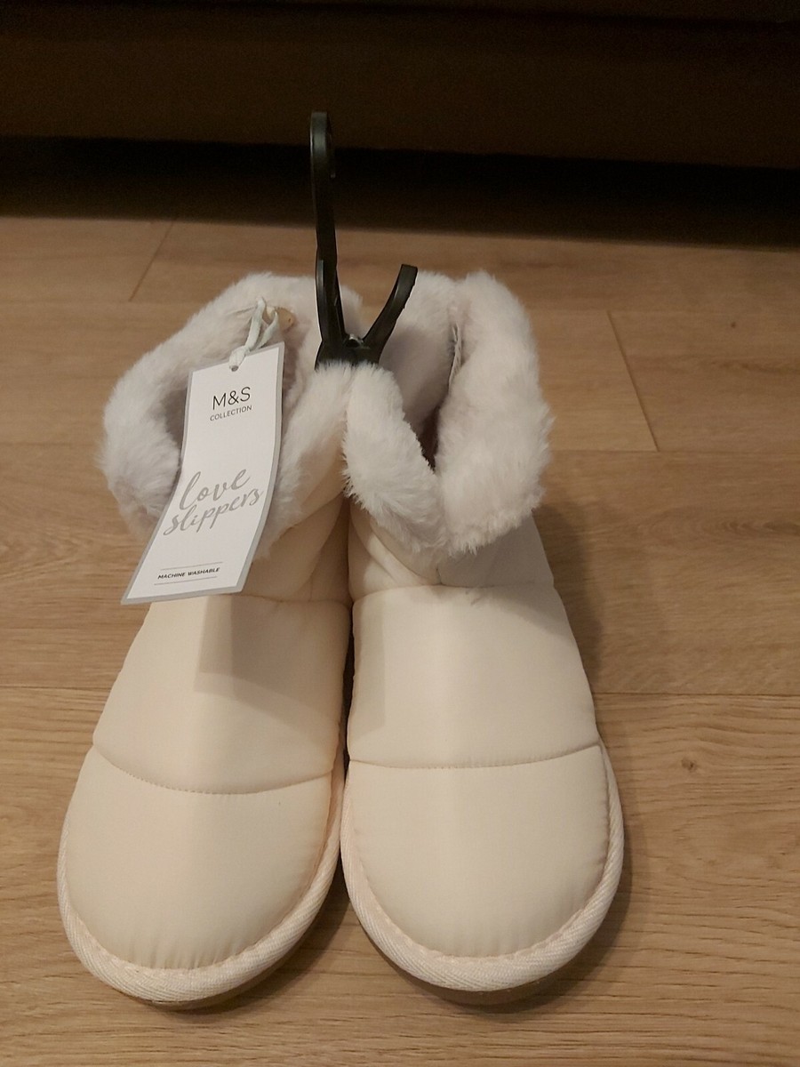 Mule Slippers Marks And Spencer Ladies Slipper Boots Slipper Boots