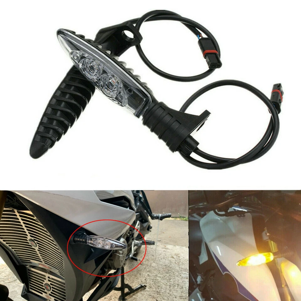 Juegos de luces indicadoras LED delanteras traseras para BMW S1000RR R1200GS F800GS R Foto 4 de 4