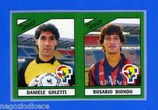 PANINI FOOTBALLERS 1987-88 - Figurine-Sticker No. 461 - GOLETTI #BLONDE- TARANTO -Rec