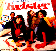 Milton Bradley~Hasbro Twister A Floor Game Fo...