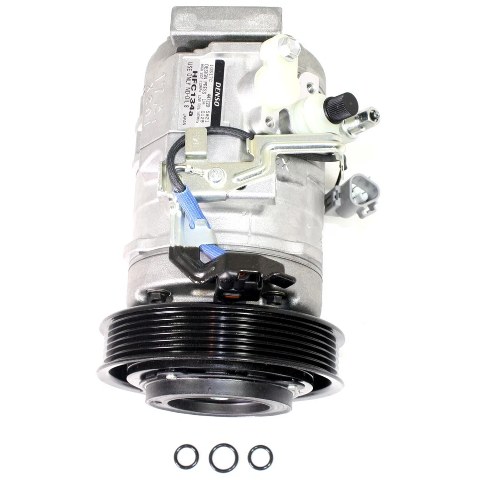 Compresor de aire acondicionado Denso 471-1280 nuevo con embrague para Lexus ES300 RX300 RX330 Foto 4 de 4