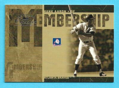 2005 DONRUSS CLASSICS MEMBERSHIP Inserts #d/1000 / You Pick The Cards