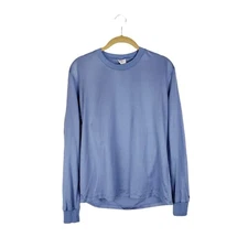 Helly Hansen Lifa Base Layer Shirt Vintage USA Polypropylene Blue Mens Small