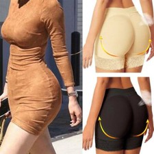 FAJA MODELADORA GRUESA ACOLCHADA POTENCIADORA DE GLÚTEOS Y CADERA ROPA INTERIOR CORTA BRAGAS S-3XL