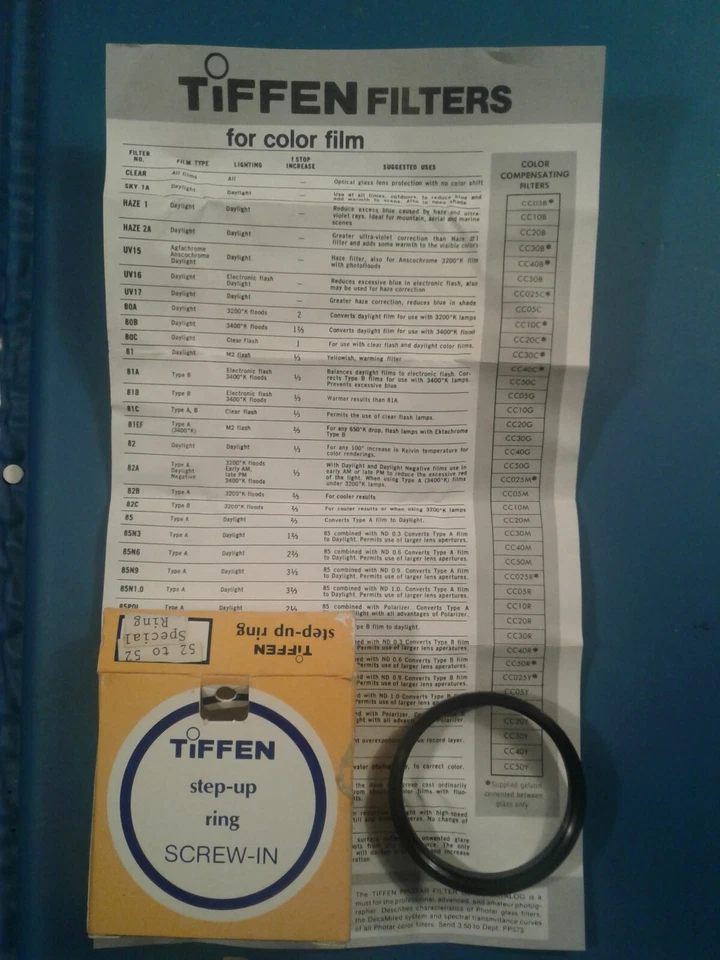 Tiffen Step Up Ring 52mm To 52mm - Image 2 of 3