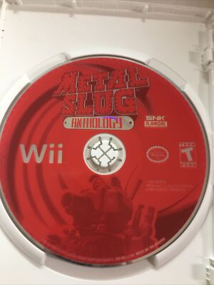 Metal Slug Anthology Nintendo Wii 828862900029| eBay