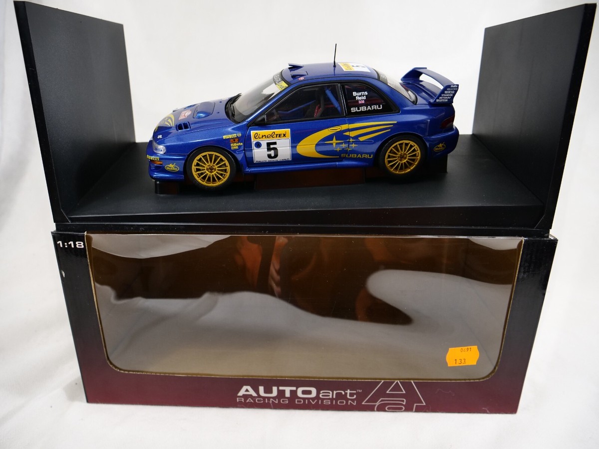 ミニカー AUTOart 1/18 SUBARU IMPREZA WRC'99 Autoart Racing
