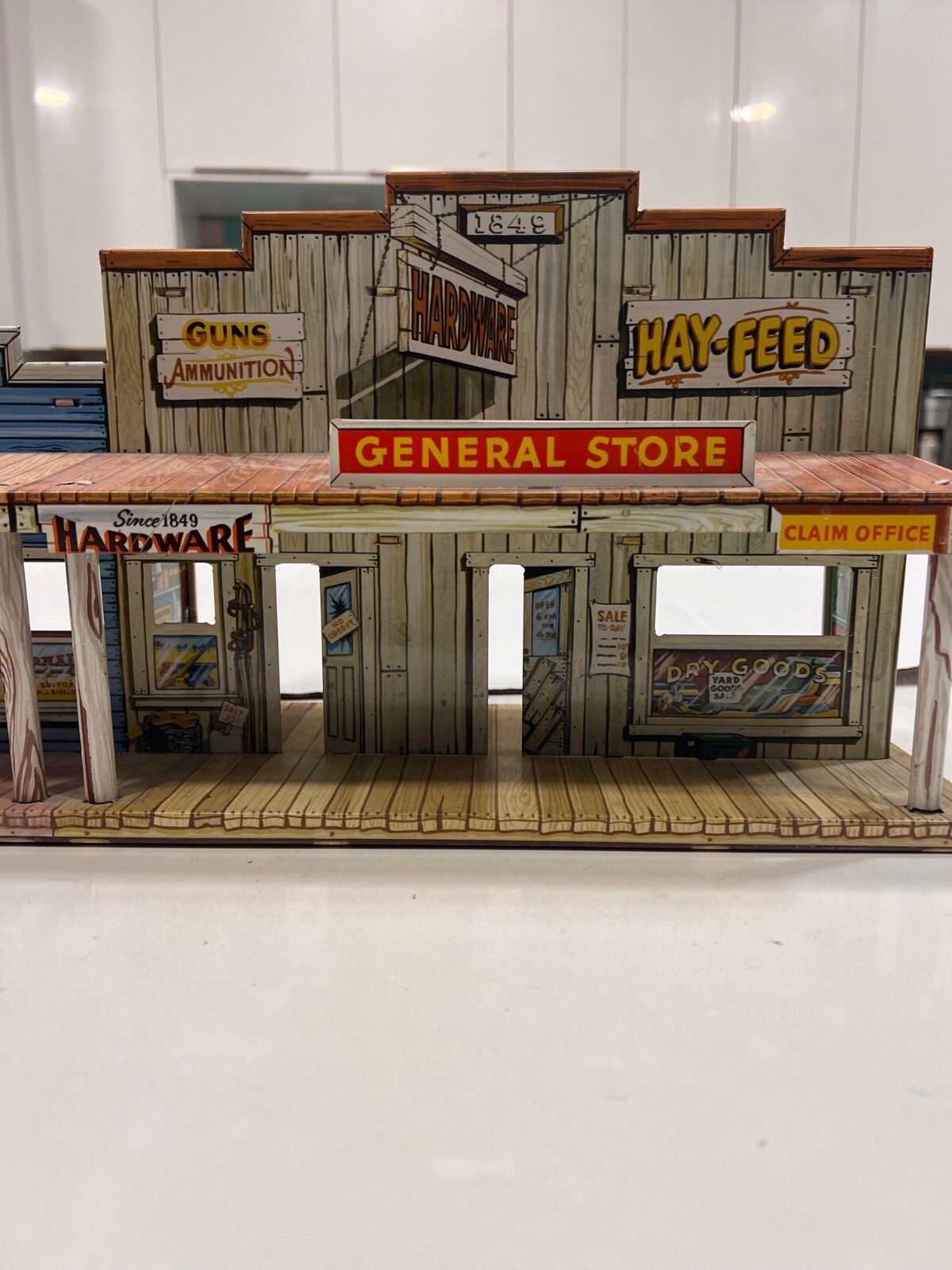 Marx Western Town Jail House Playset (The Village, Oklahoma